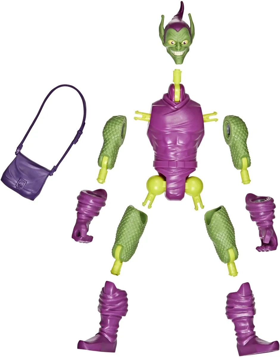 Marvel Green Goblin Spider-Man Mix-and-Match Actiefiguur - Multi