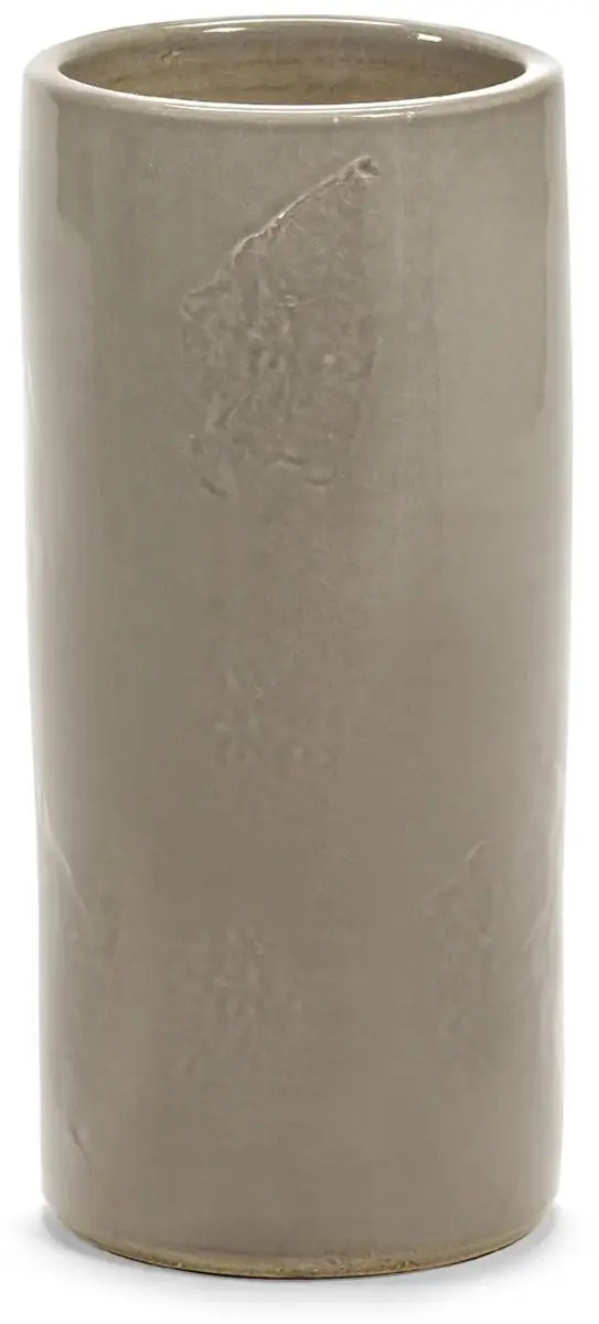 Serax Vincent Van Duysen Vaso vaas D15cm H32cm grijs