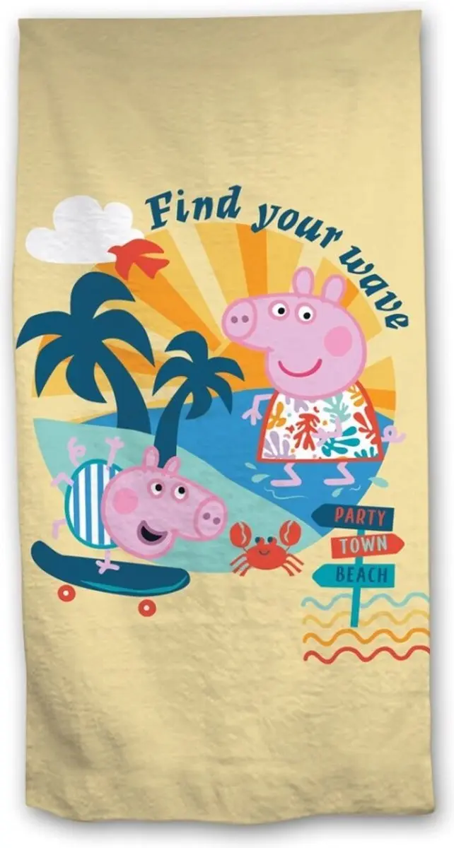 Peppa Pig Handdoek 70x140cm