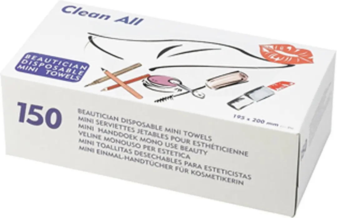 Sibel Clean All Mini Wegwerp Handdoeken 150 Stuks