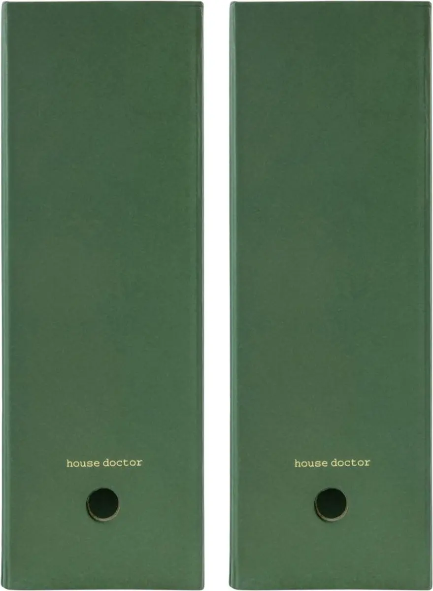 House Doctor Tijdschriften houder Hold groen