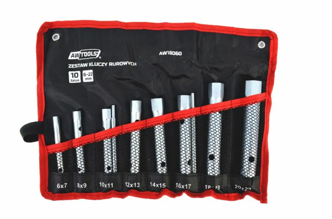 AWTOOLS AW18060 Ribel Sleutelset 10-delig 6-22mm
