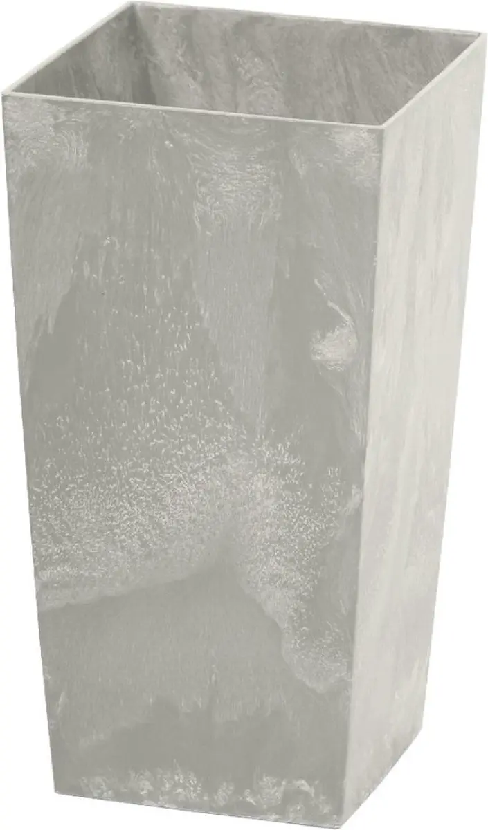 Prosperplast Urbi Square Bloempot 40x40x75cm - Grijs - afbeelding 3 van 3