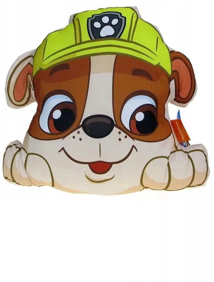 Paw Patrol sierkussen Rubble Velour 40 x 37 cm