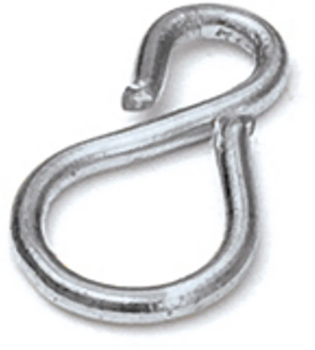 Gesloten S-haak 2,0 mm