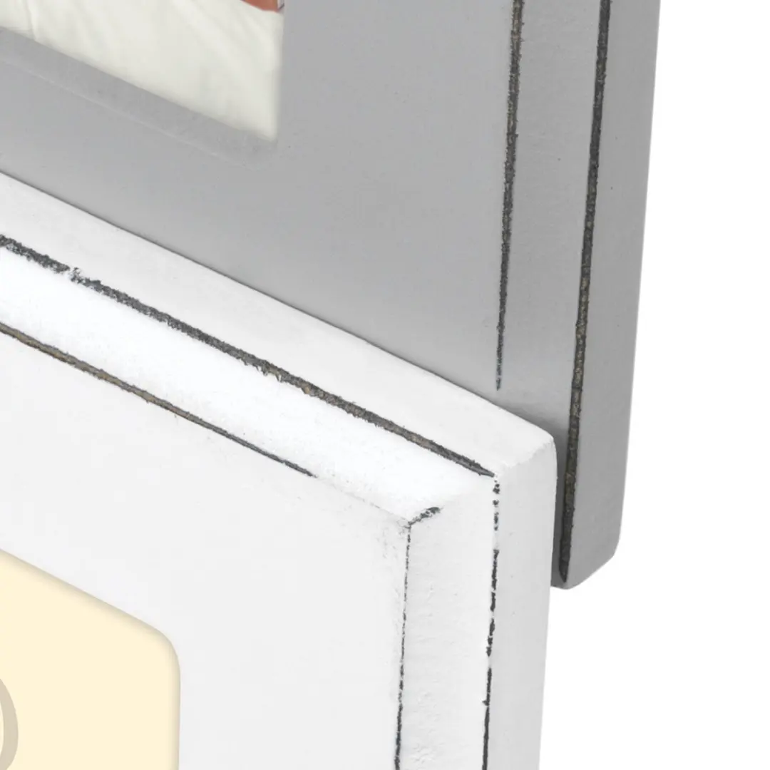 Zep Rouen 4Q Fotolijst HH154 - 4x 10x15cm - Grijs/Wit - afbeelding 3 van 4