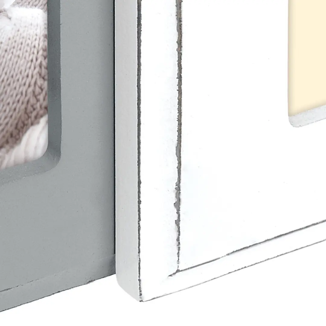 Zep Rouen 4Q Fotolijst HH154 - 4x 10x15cm - Grijs/Wit - afbeelding 2 van 4