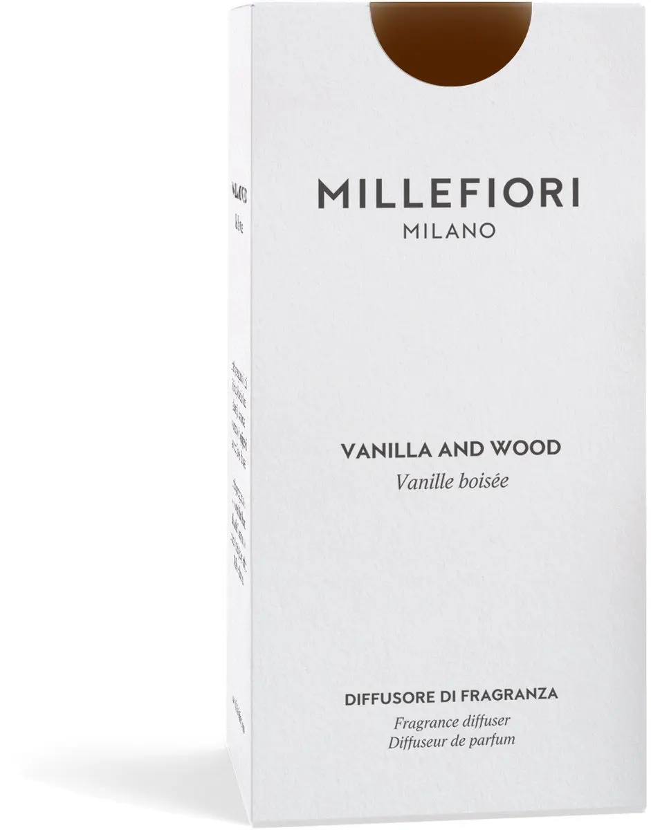 Millefiori Milano Geurstokjes 100ml Vanilla & Wood - afbeelding 3 van 5