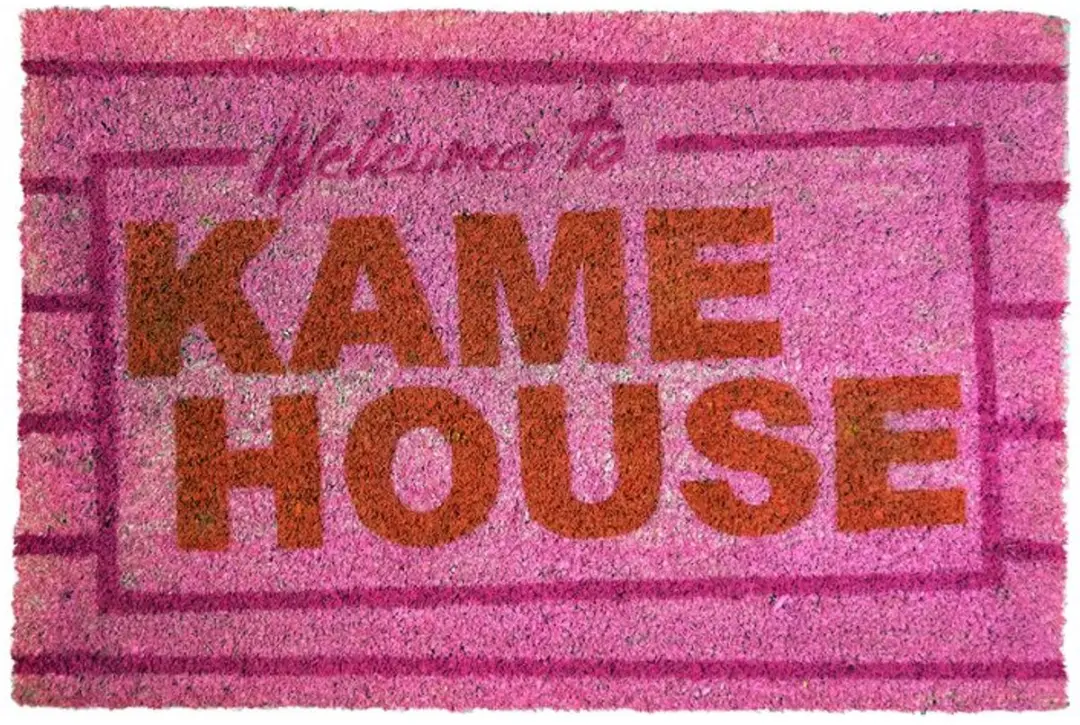 SD Toys Dragon Ball Z Kame House Deurmat 40x60cm Roze - afbeelding 2 van 3