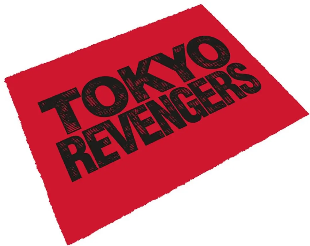 SD Toys Tokyo Revengers Doormat Logo on Red 40 x 60 cm Rugs