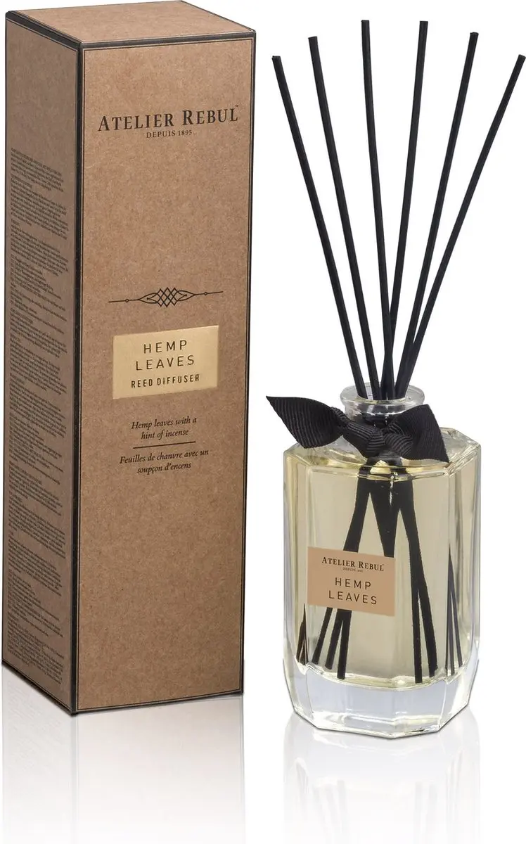 Atelier Rebul Hemp Leaves Geurstokjes 200ml
