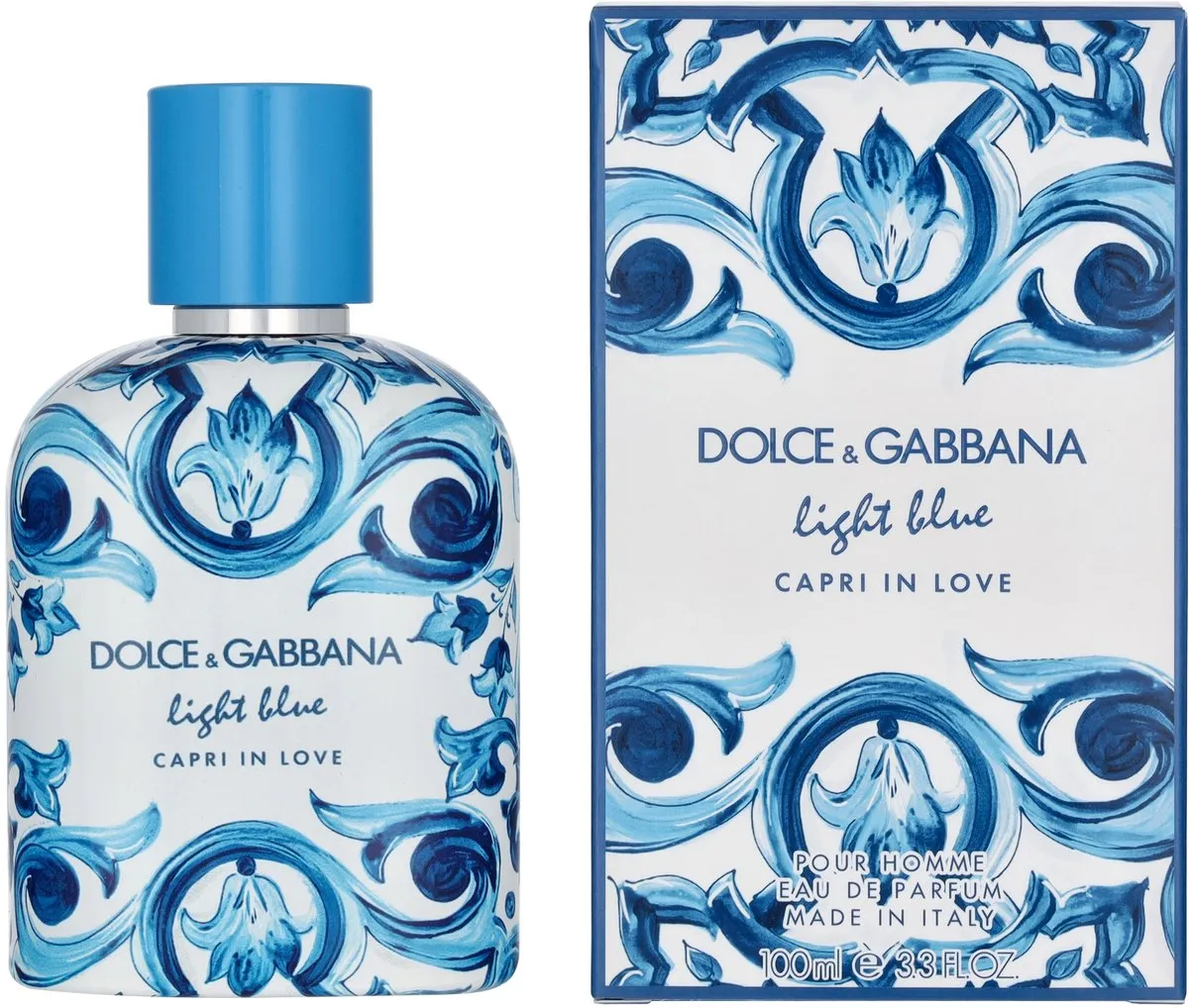 Dolce & Gabbana Light Blue Pour Homme Capri In Love Eau de Parfum 100ml - afbeelding 6 van 6