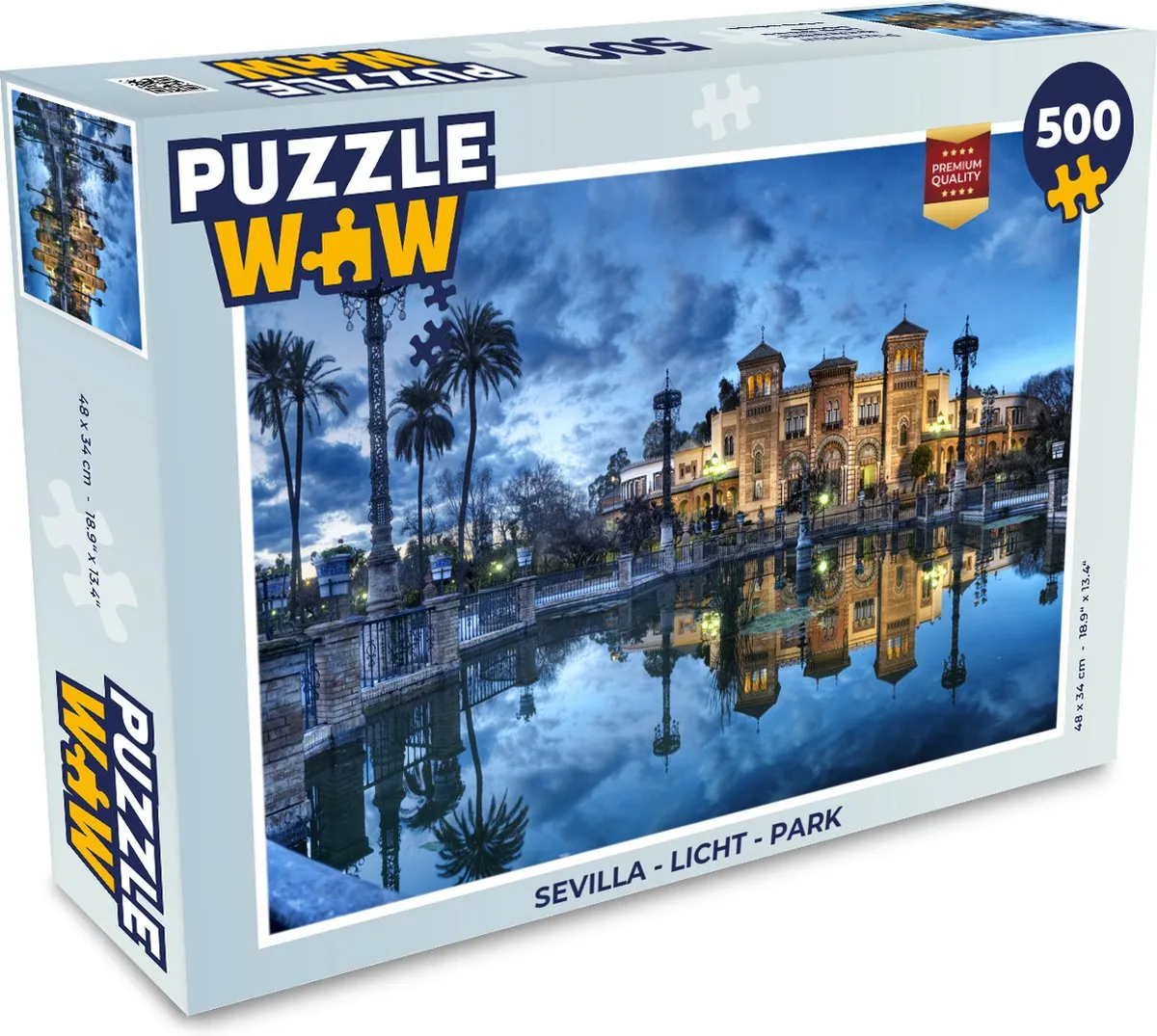 PuzzleWow Sevilla Legpuzzel 500 Stuks