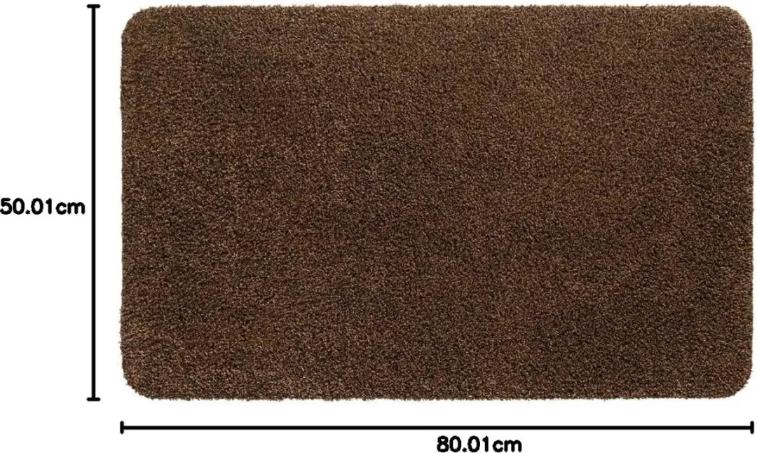 Hamat Aqua Stop Deurmat 50x80cm - Bruin - afbeelding 4 van 4