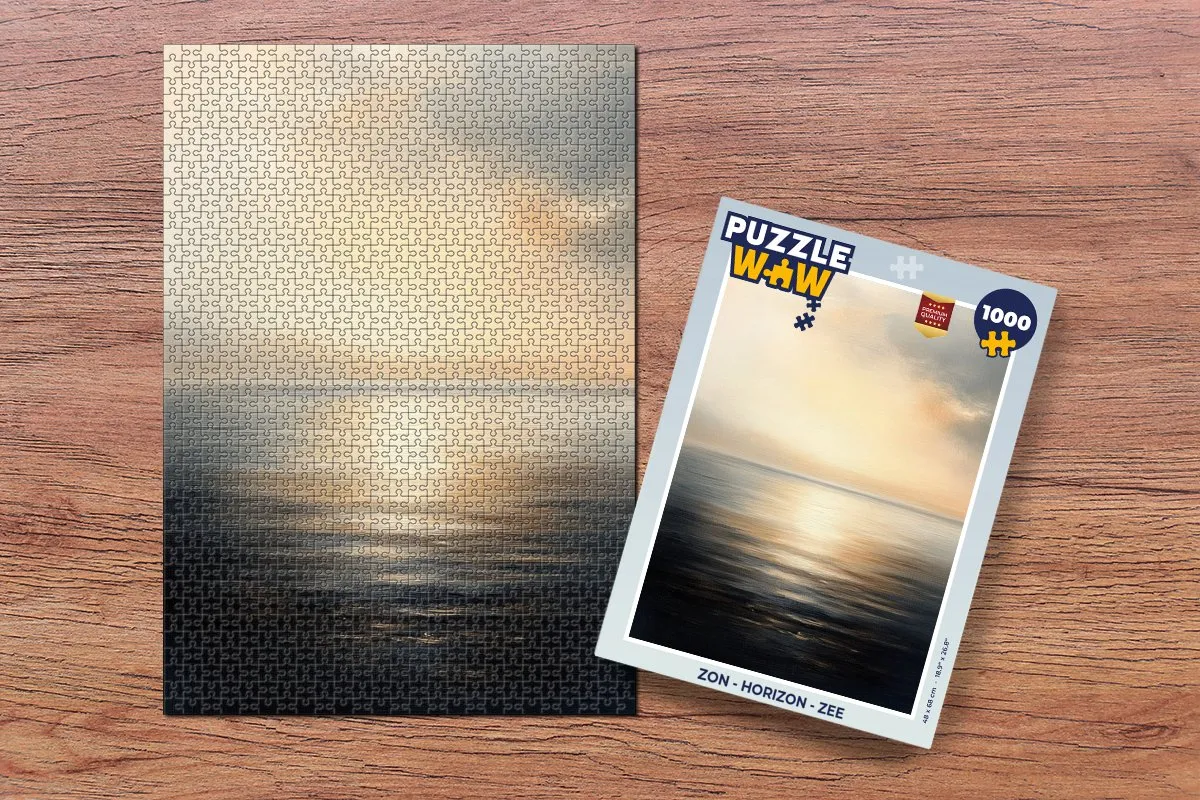 PuzzleWow Horizon Zee Legpuzzel 1000 Stuks