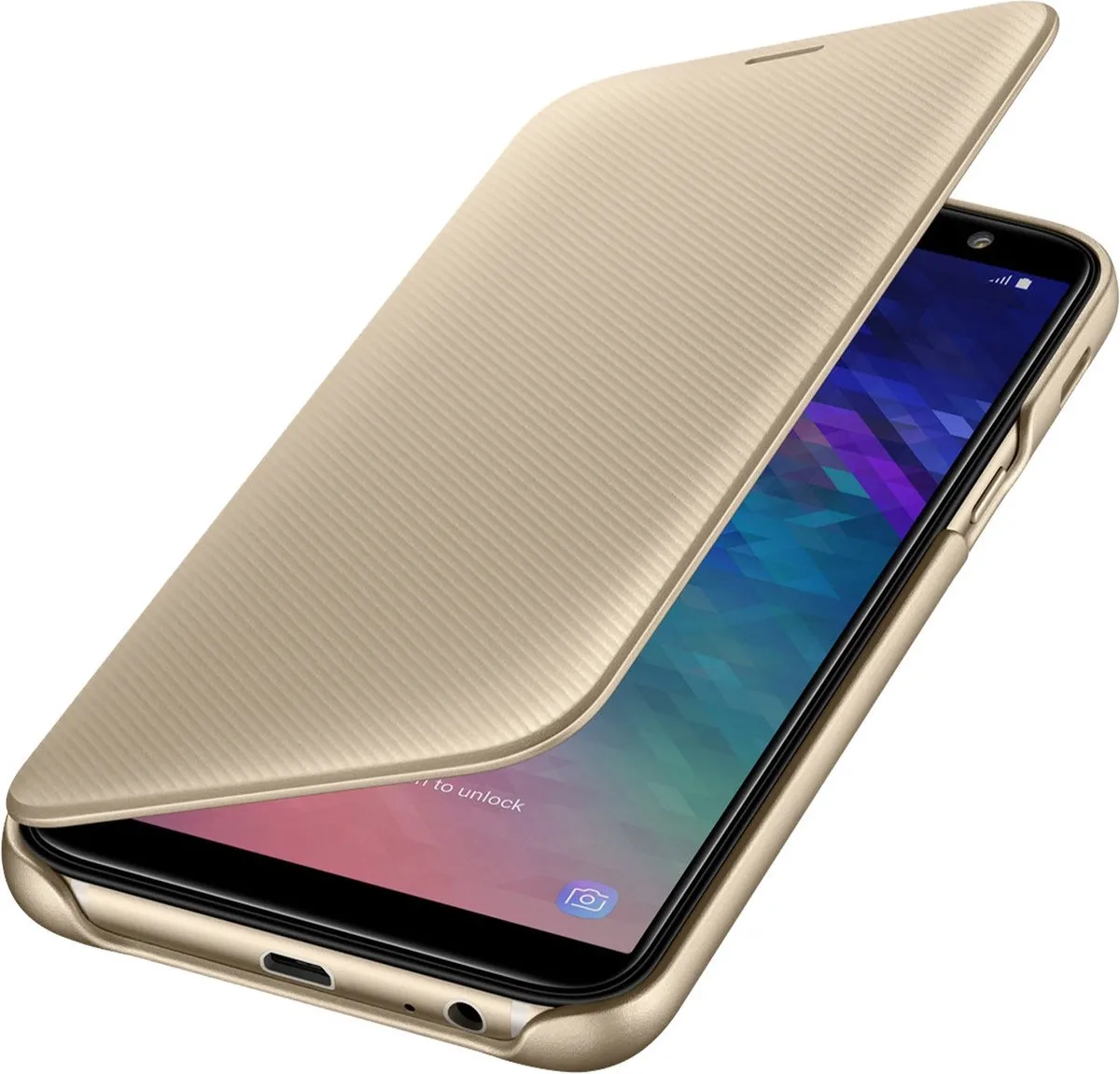Samsung Galaxy A6+ Wallet Cover