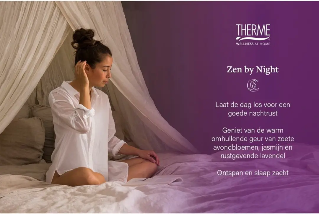 Therme Zen by Night Home Spray 60ml - Paars - afbeelding 4 van 4