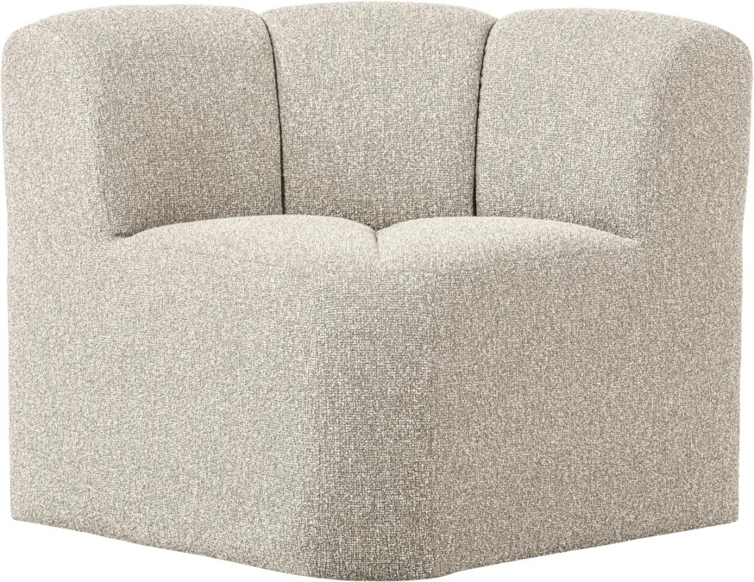 WOOOD Mojo Hoekbank Beige Melange
