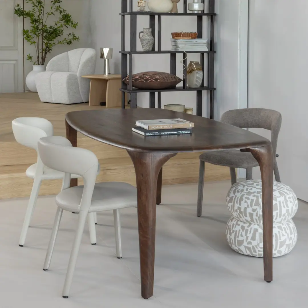 WOOOD Noble Eetkamerstoel Beige - afbeelding 6 van 6
