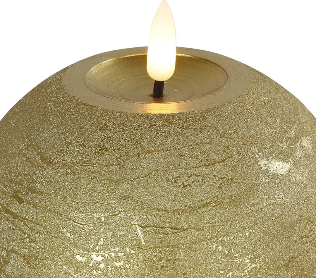 Countryfield Lyon LED Bolkaars Goud Warm Wit - afbeelding 2 van 4