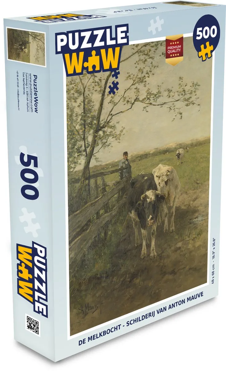 PuzzleWow De Melkbocht Legpuzzel 500 Stuks