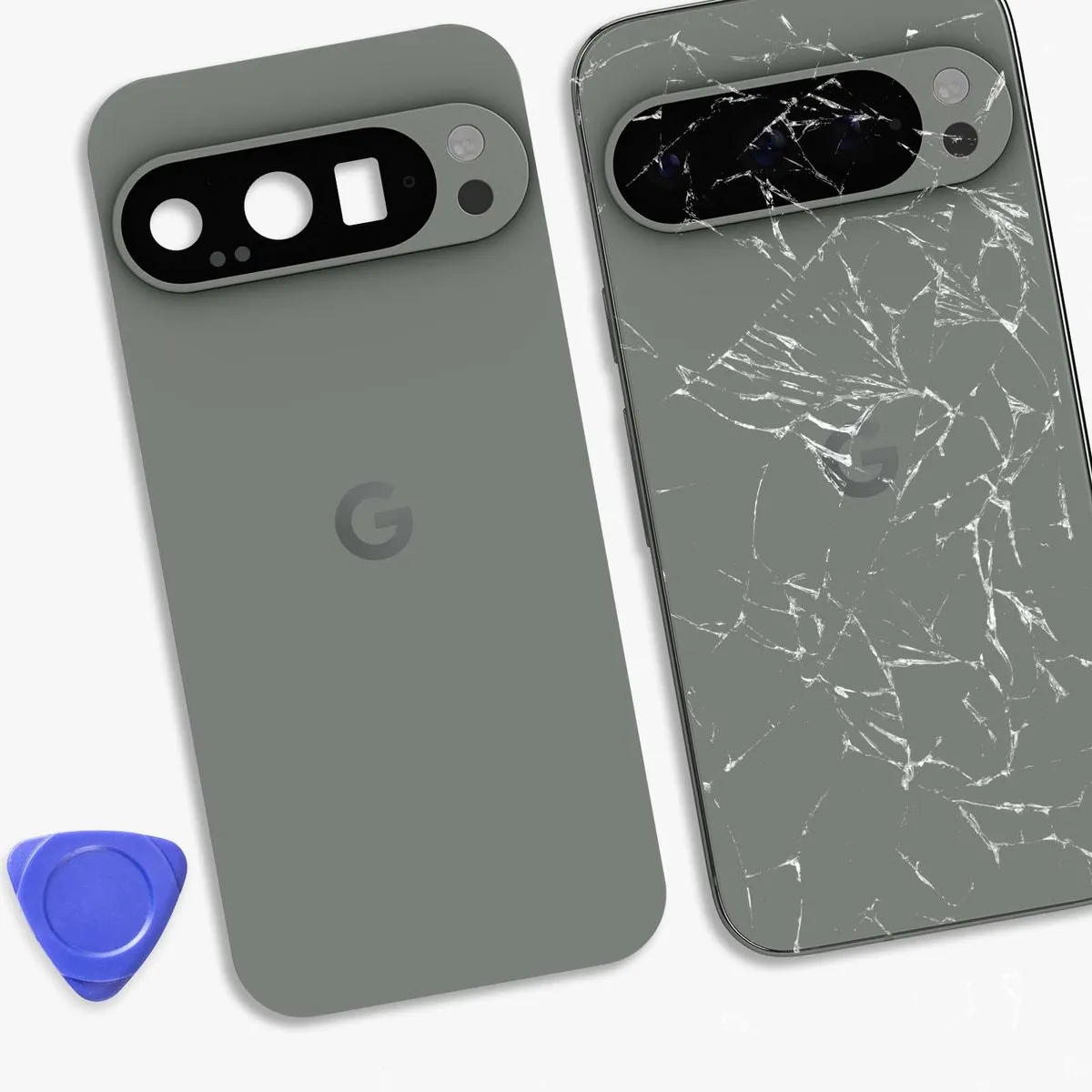 Google Pixel 9 Pro Achterruit - Groen