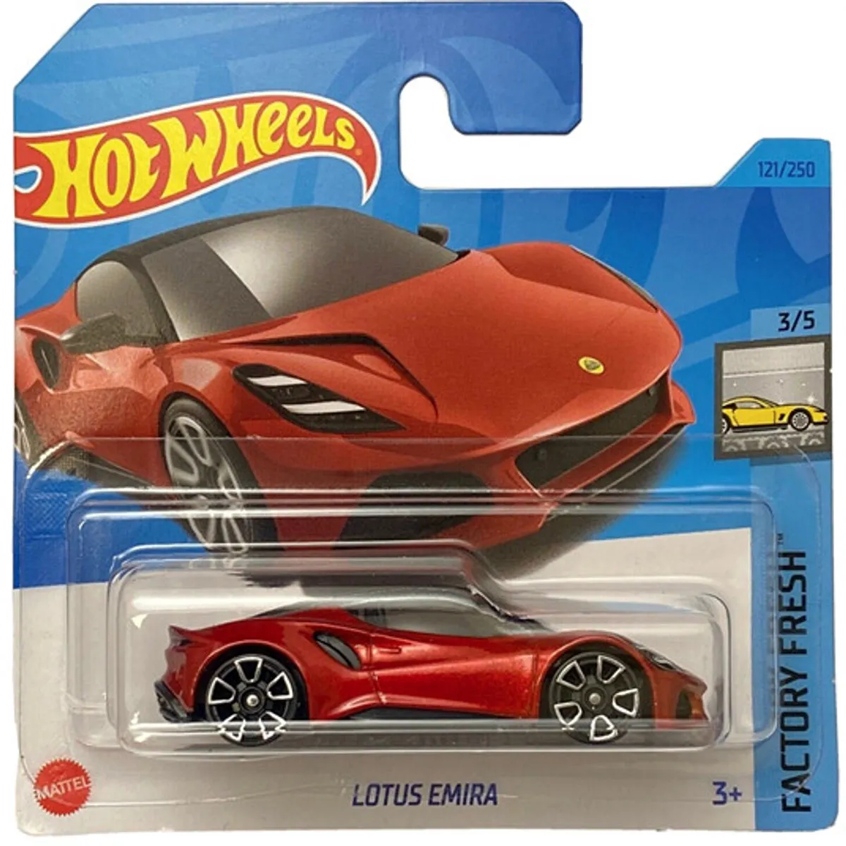 Hot Wheels Lotus Emira 1:64 - 121/250 - Rood