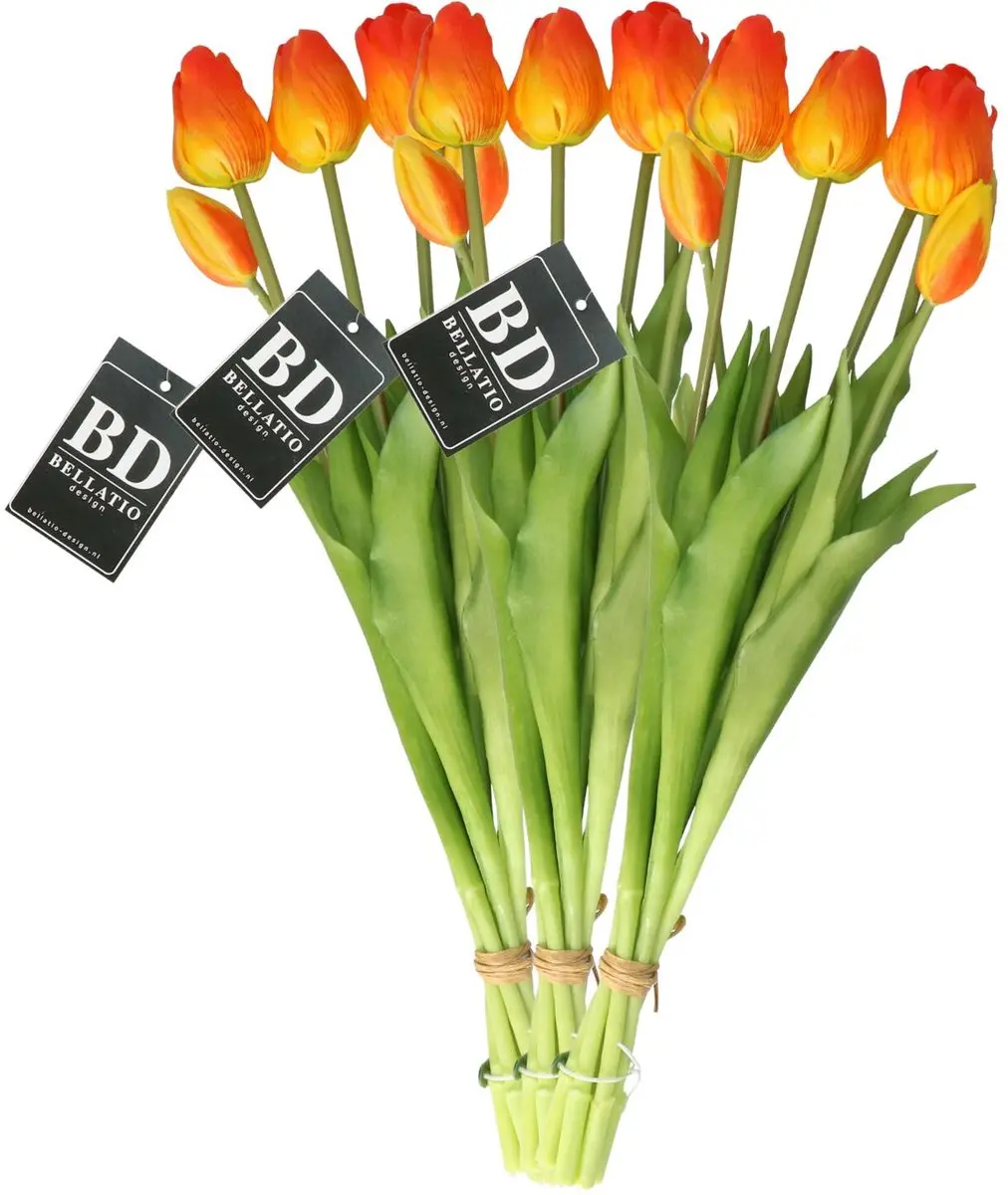 Bellatio Design Kunst tulpen boeket Sally