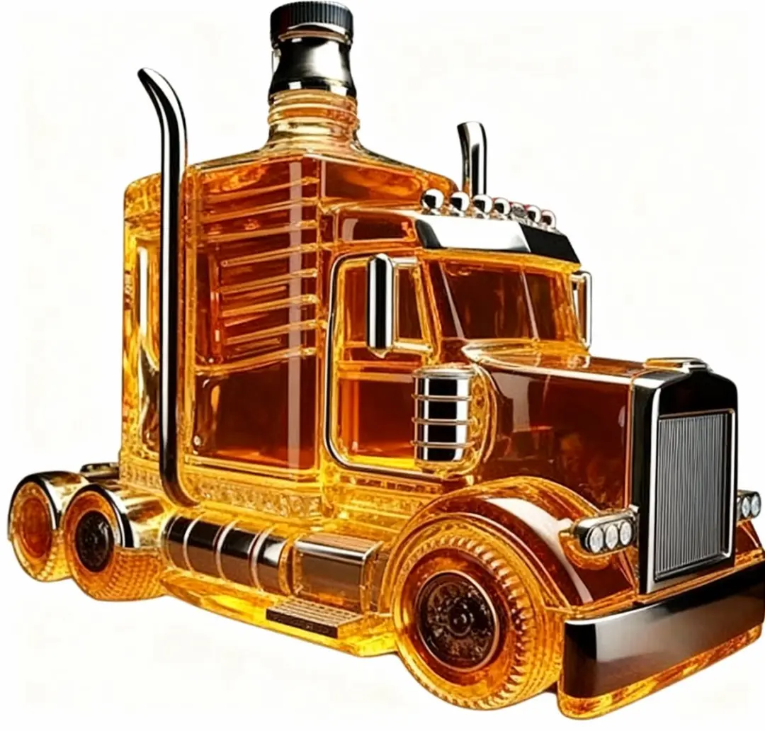 Vrachtwagen Drankfles