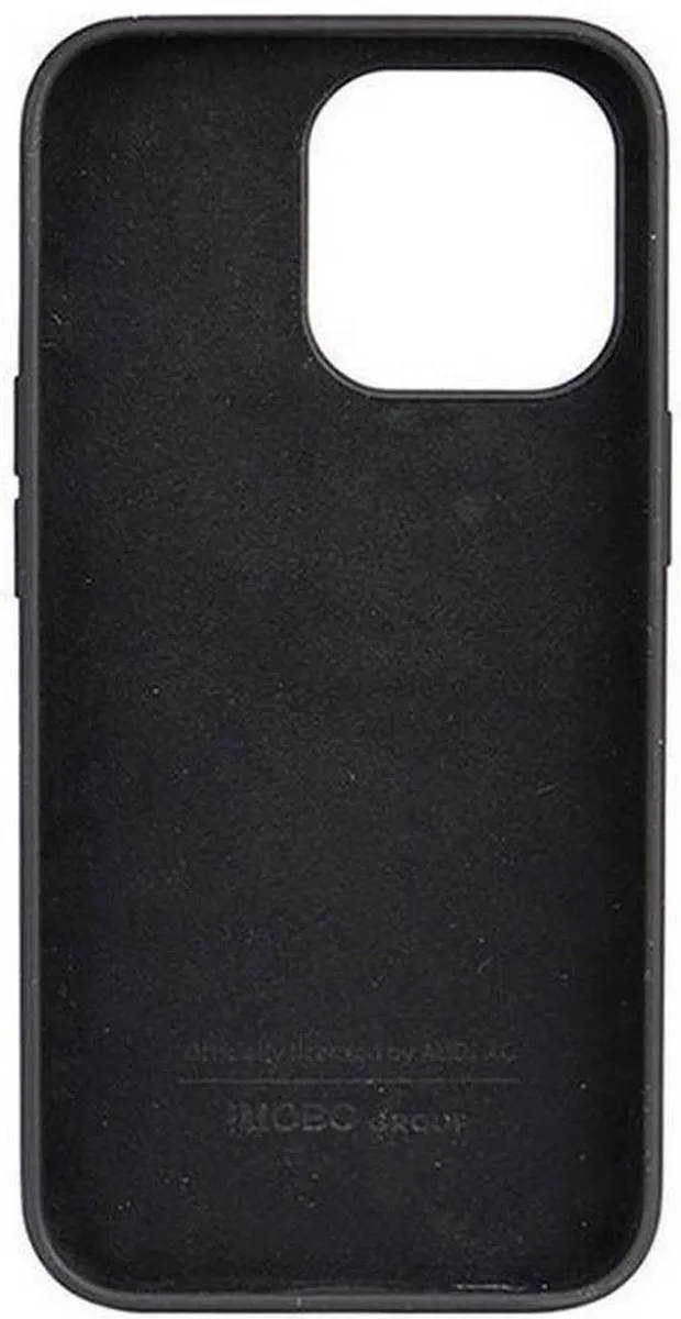 Audi Silicone Hoes iPhone 13 Pro Max - Zwart
