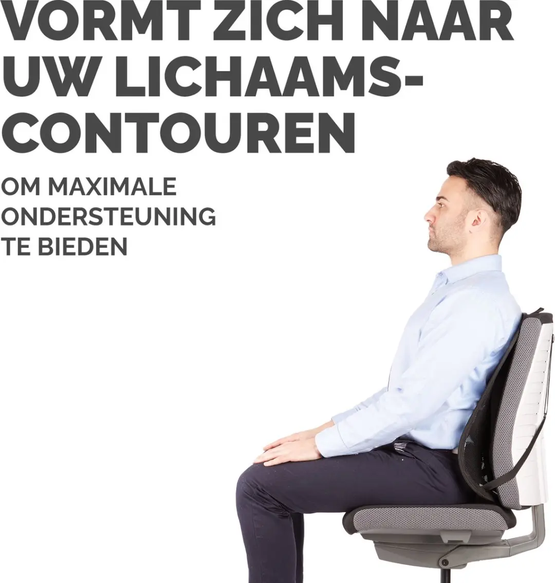 Fellowes Professional Series Rugsteun - Zwart - afbeelding 2 van 6