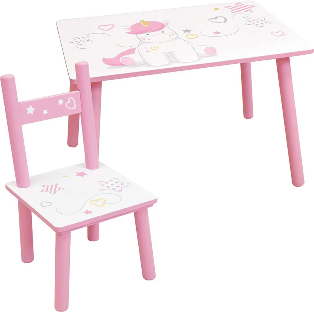 Unicorn Tafel met stoeltje