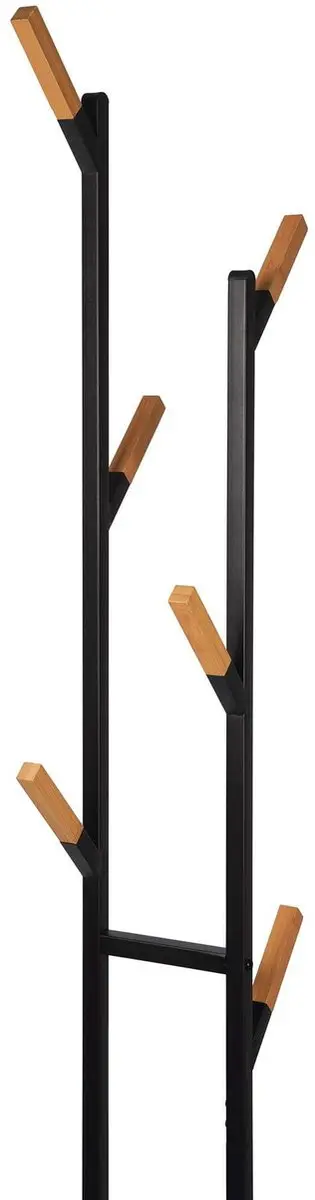MAUL Kapstok 9386090 - 6 Haken 183cm Zwart - afbeelding 3 van 6