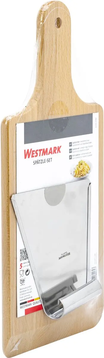 Westmark Spätzleset 61162240 - Lichtbruin/Zilver - afbeelding 3 van 4