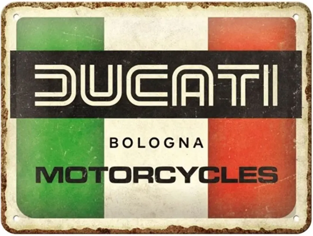 Tin Sign 15 x 20cm Ducati
