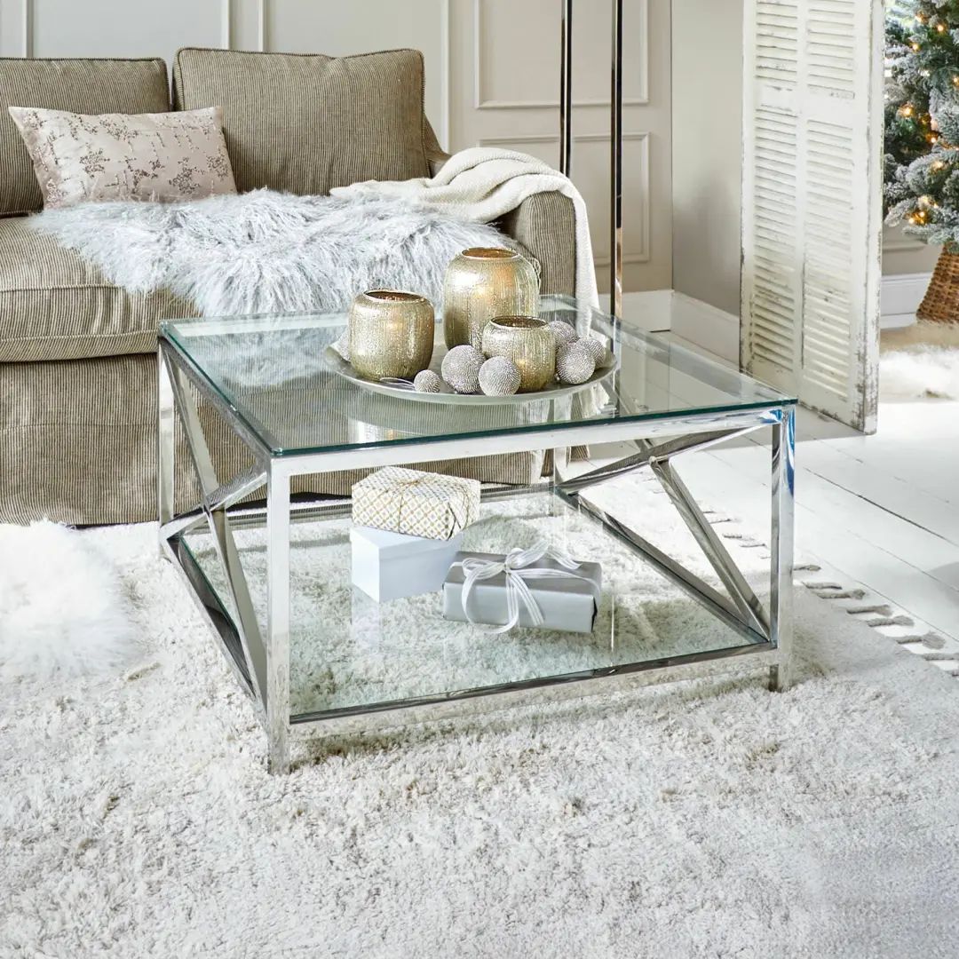 Loberon Salontafel Stamford - Zilverkleurig - afbeelding 3 van 5