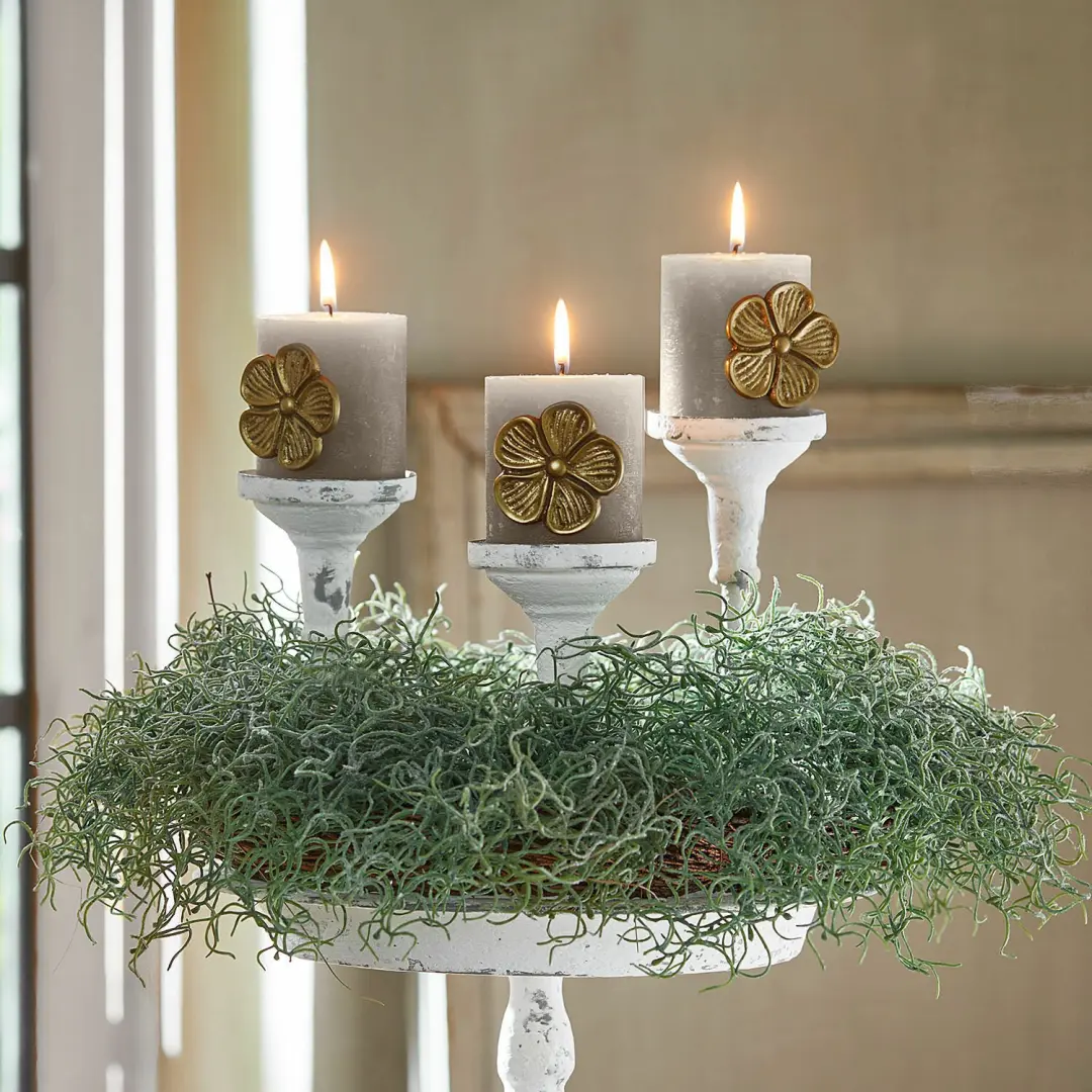 Loberon Decoratiepin Set Olevir Antiekgoud 3 Stuks - afbeelding 6 van 6