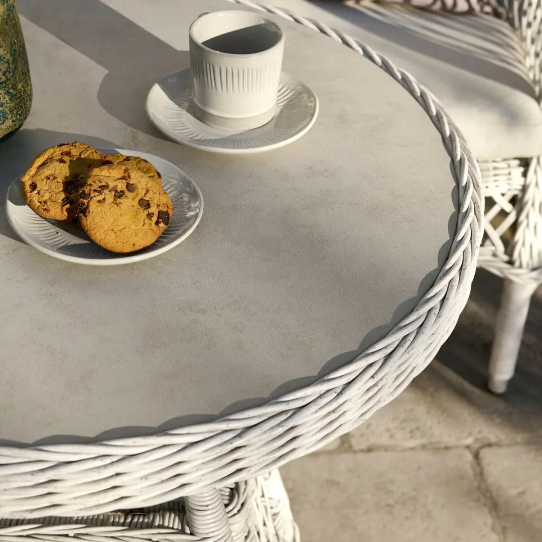 Loberon Solavine Tafel 68cm - Beige - afbeelding 5 van 6