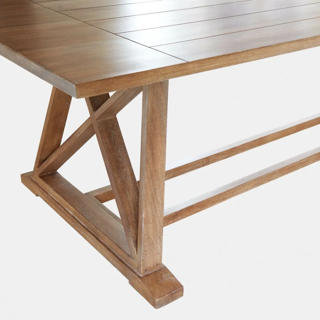 Loberon Isaverny Tafel - 6 Personen - Bruin - afbeelding 4 van 6