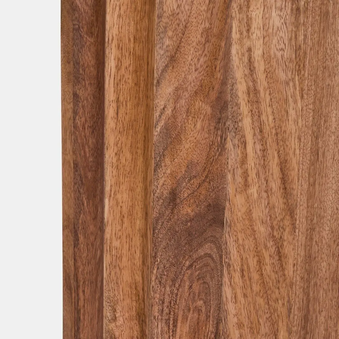 Loberon Olvéran Bijzettafeltje - Ø39,5cm - Bruin/Beige - afbeelding 2 van 5