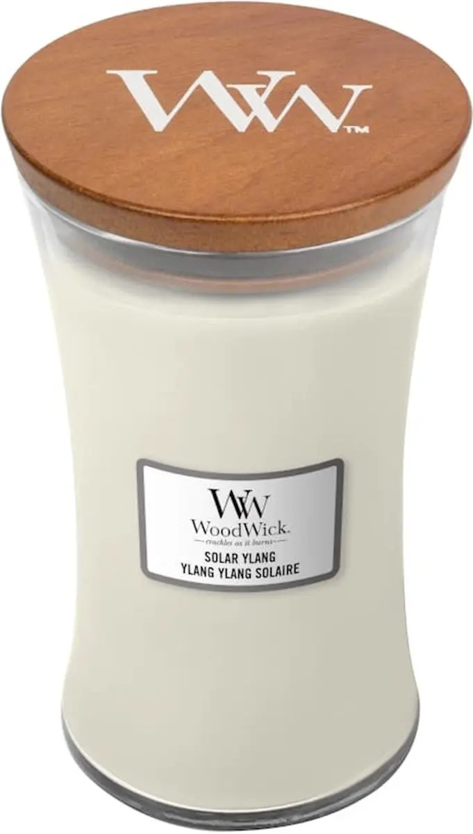 WoodWick Large Hourglass Geurkaars Solar Ylang - afbeelding 2 van 5