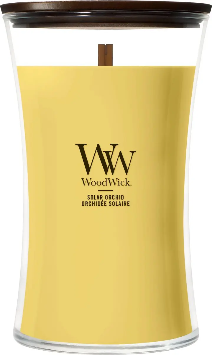WoodWick Hourglass Solar Orchid Large Geurkaars