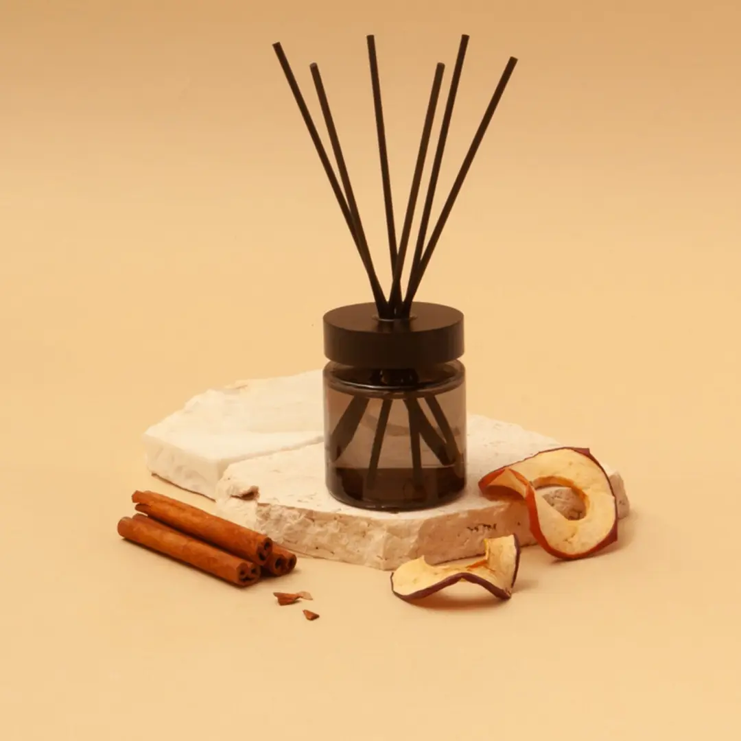 Spaas Geurstokjes Appel en Kaneel - 6x 80ml - afbeelding 2 van 6