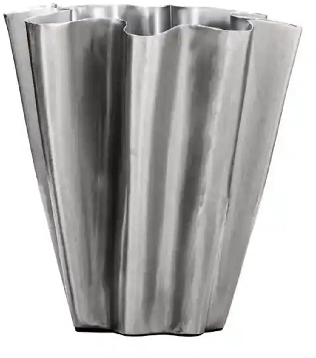 House Doctor Vaas Flood Geborsteld zilver 13cm