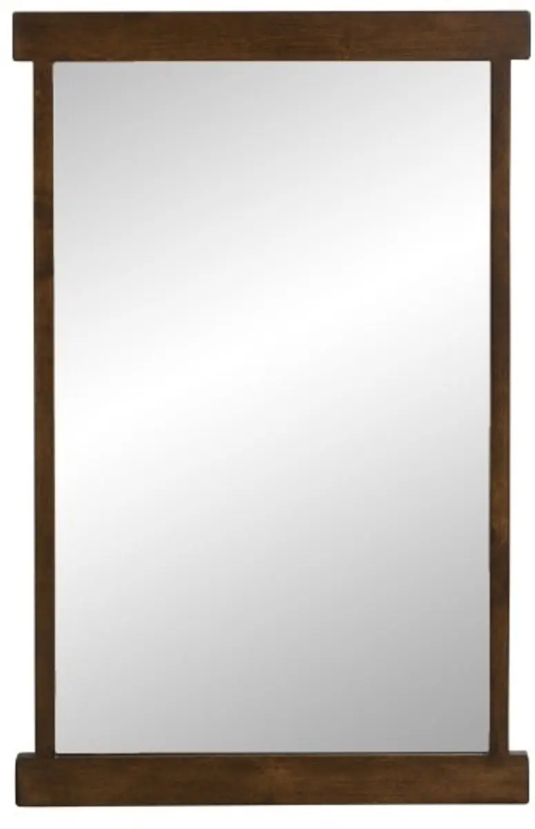 Nordal Ardea Spiegel - 52x80cm - Bruin - afbeelding 2 van 2
