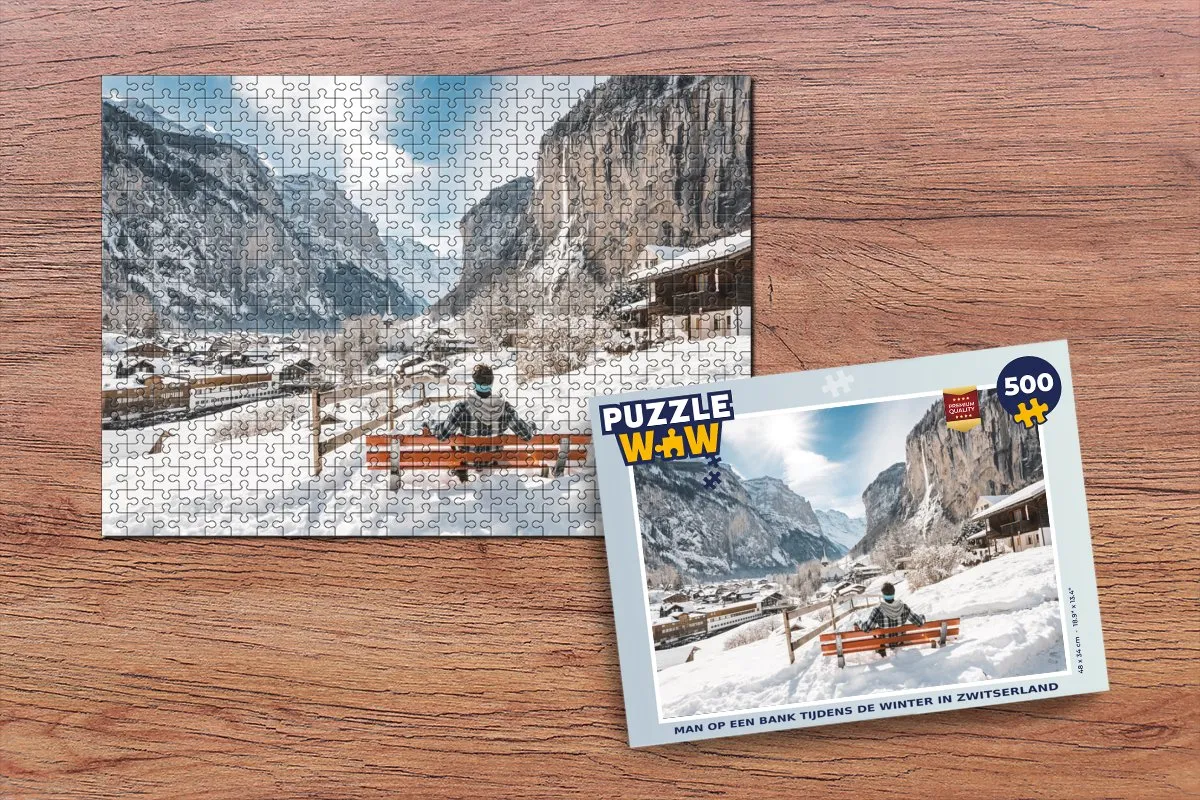 PuzzleWow Legpuzzel 500 Stuks Multicolor