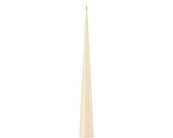 Deluxe Homeart LED Kegelkaars Cream