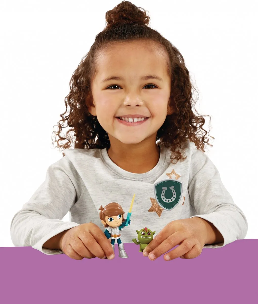 Nickelodeon Nella de Ridderprinses Ridderfiguur - Multicolor