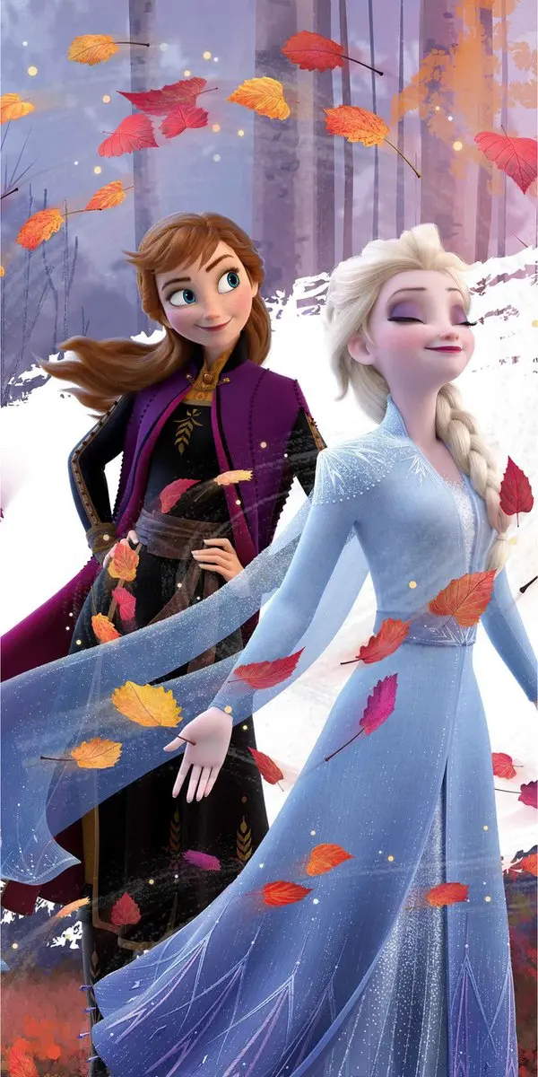 Disney Frozen Strandlaken Leaves