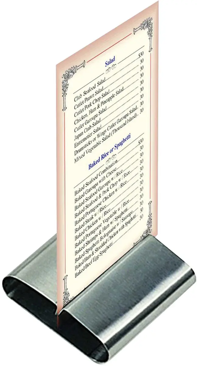 Hendi Informatiebord Kaarthouder 6 Stuks - 80x77mm - afbeelding 2 van 6